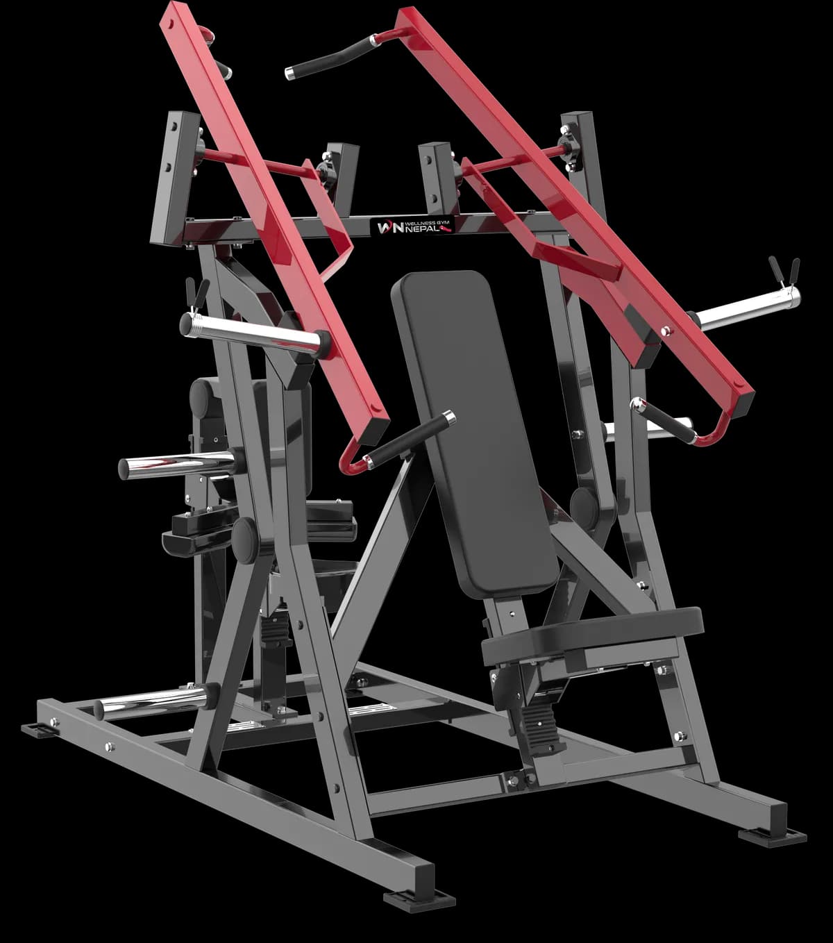 Chest Press and Lat Pulldown - Commercial Gym Equipment Nepal