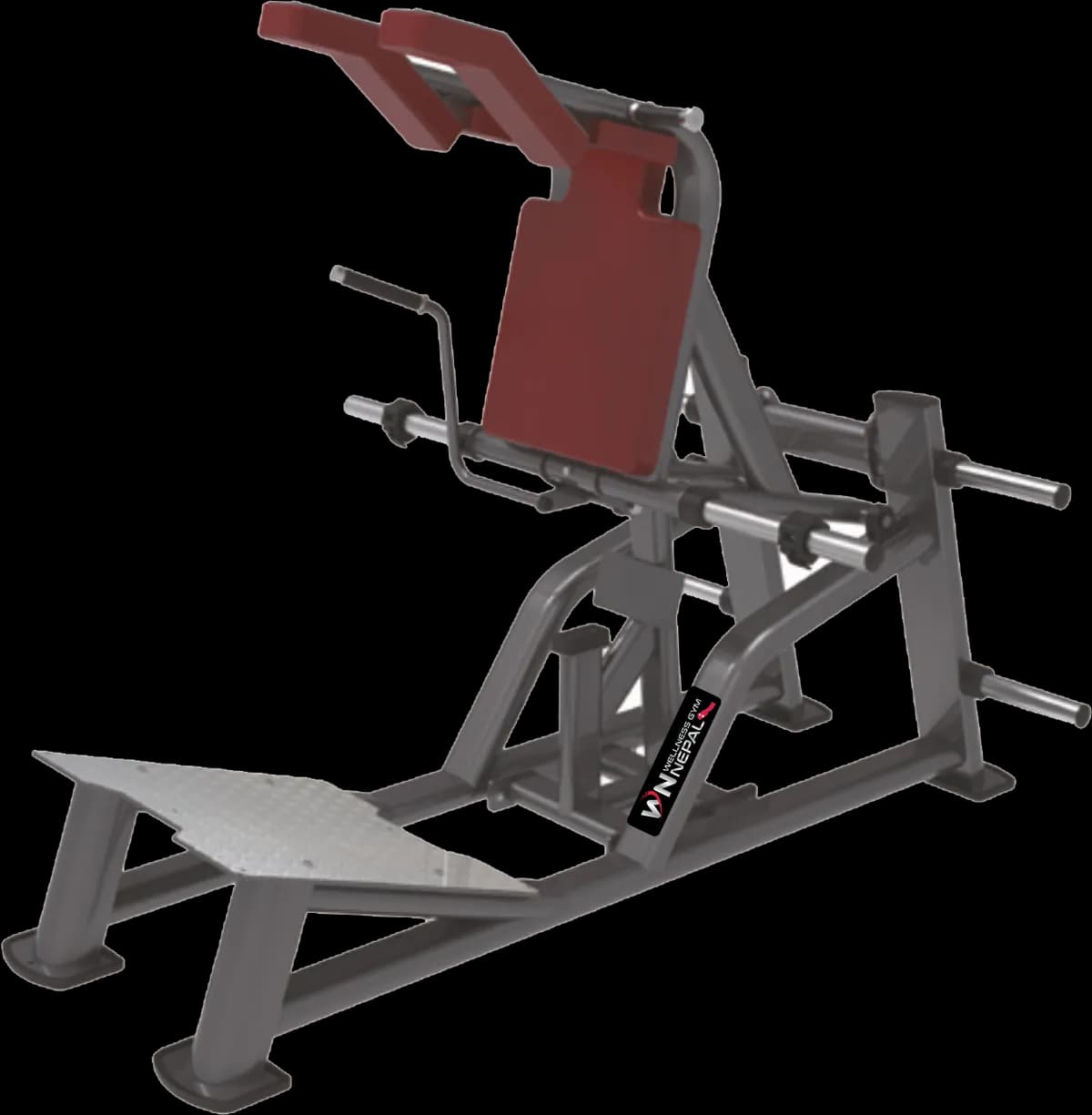V Squat Rack - Commercial Gym Equipment Nepal