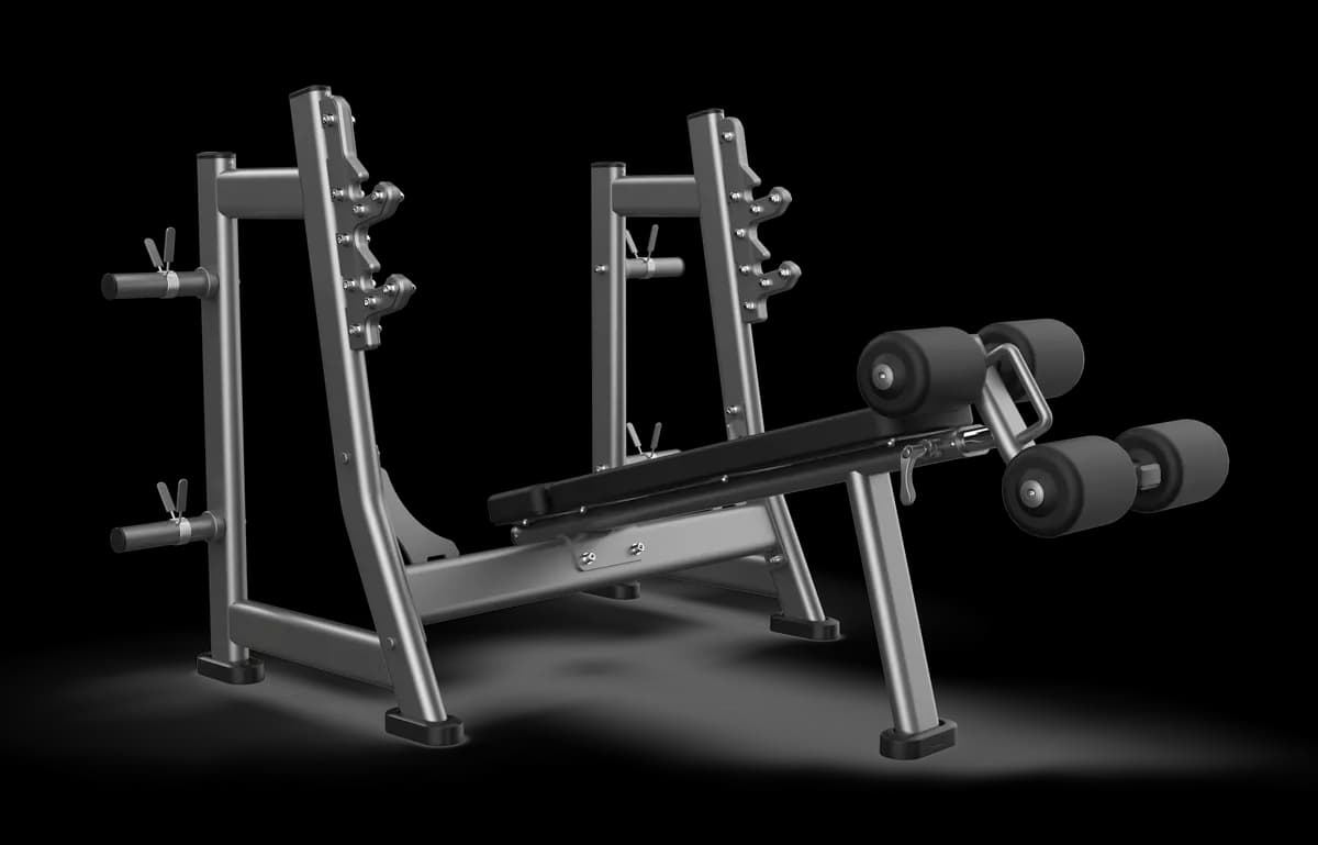 XH 024A olympic decline bench - Commercial Gym Equipment Nepal