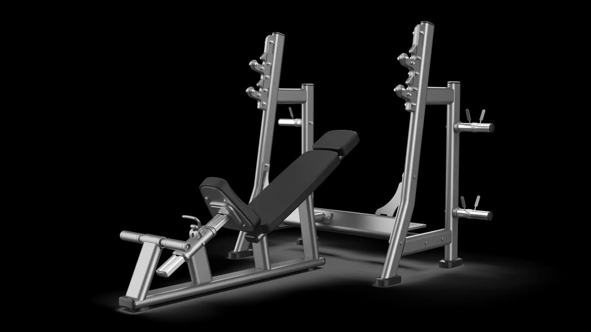 XH 025A olympic incline bench - Commercial Gym Equipment Nepal