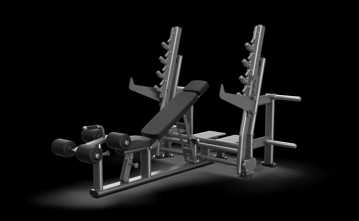 XH 025C incline bench (luxury) - Commercial Gym Equipment Nepal