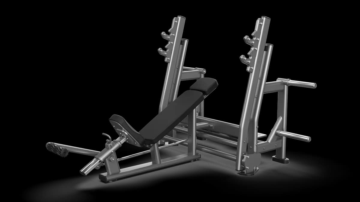 XH 025olympic incline bench - Commercial Gym Equipment Nepal