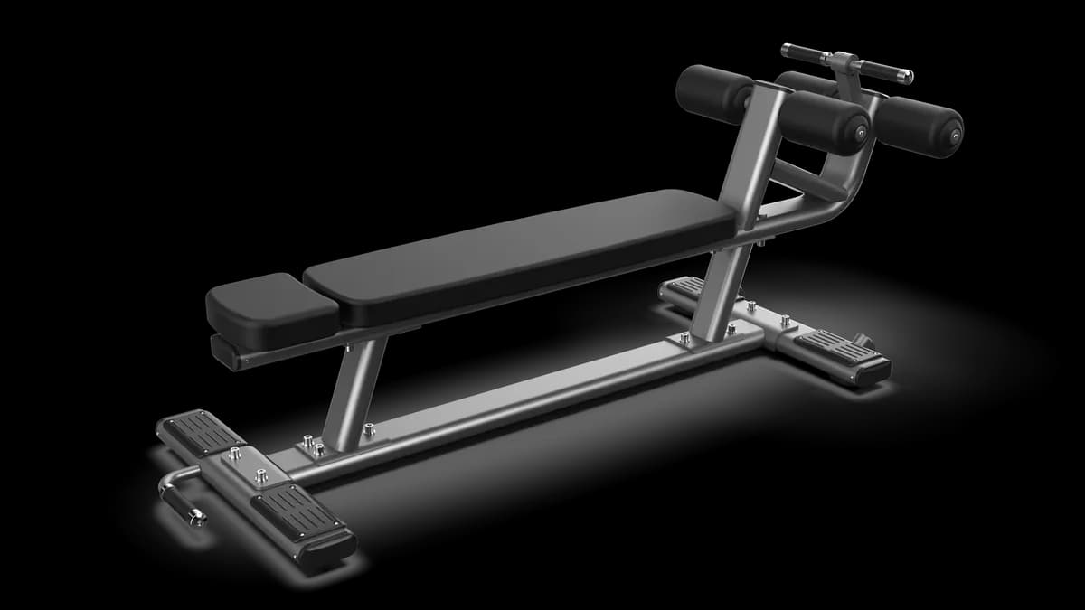 XH 035 Flat bench with leg attachment - Commercial Gym Equipment Nepal
